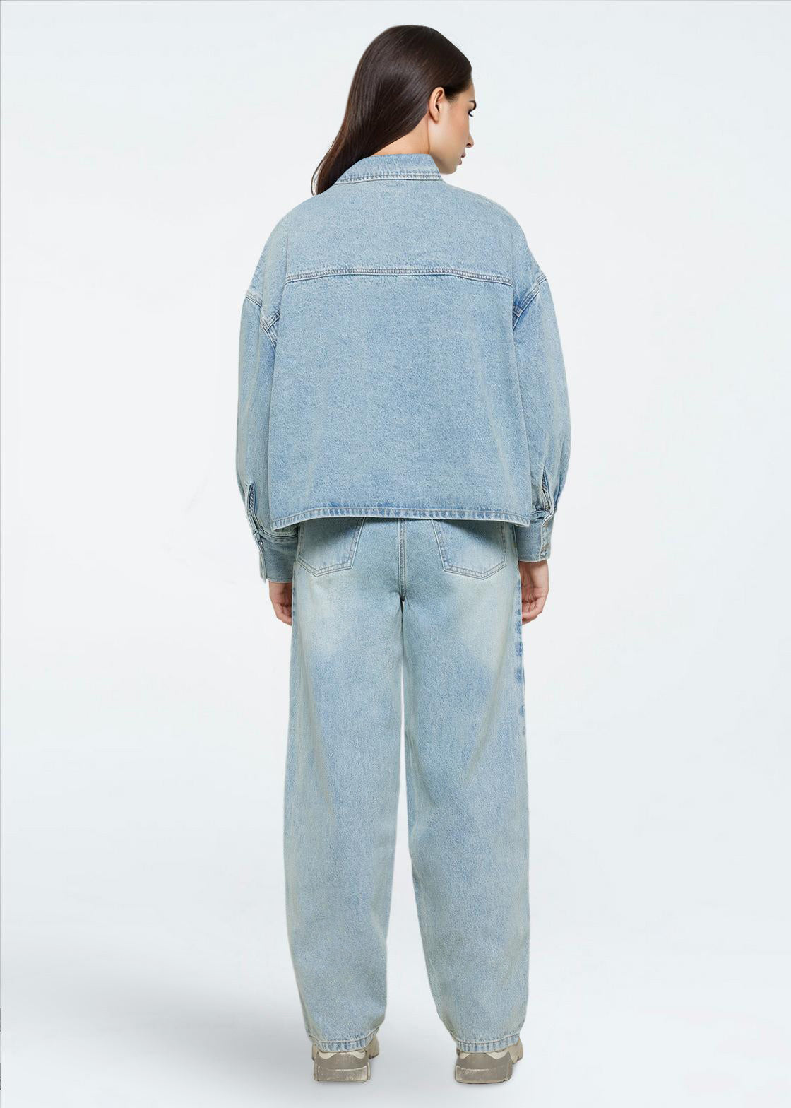 minimum female Piv shirt 4393 Long Sleeved Shirt 1001 Light Blue