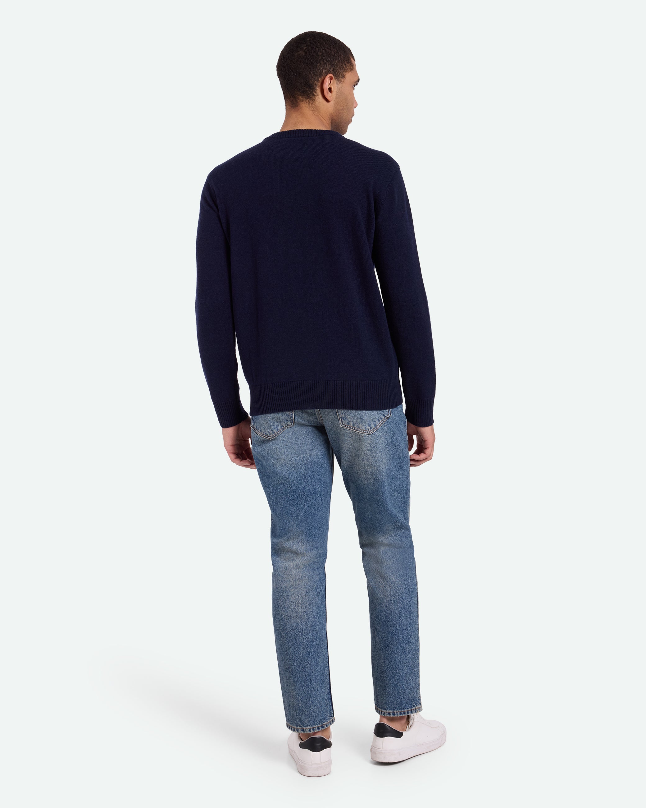 minimum male Roland 9954 Jumper 687 Navy Blazer