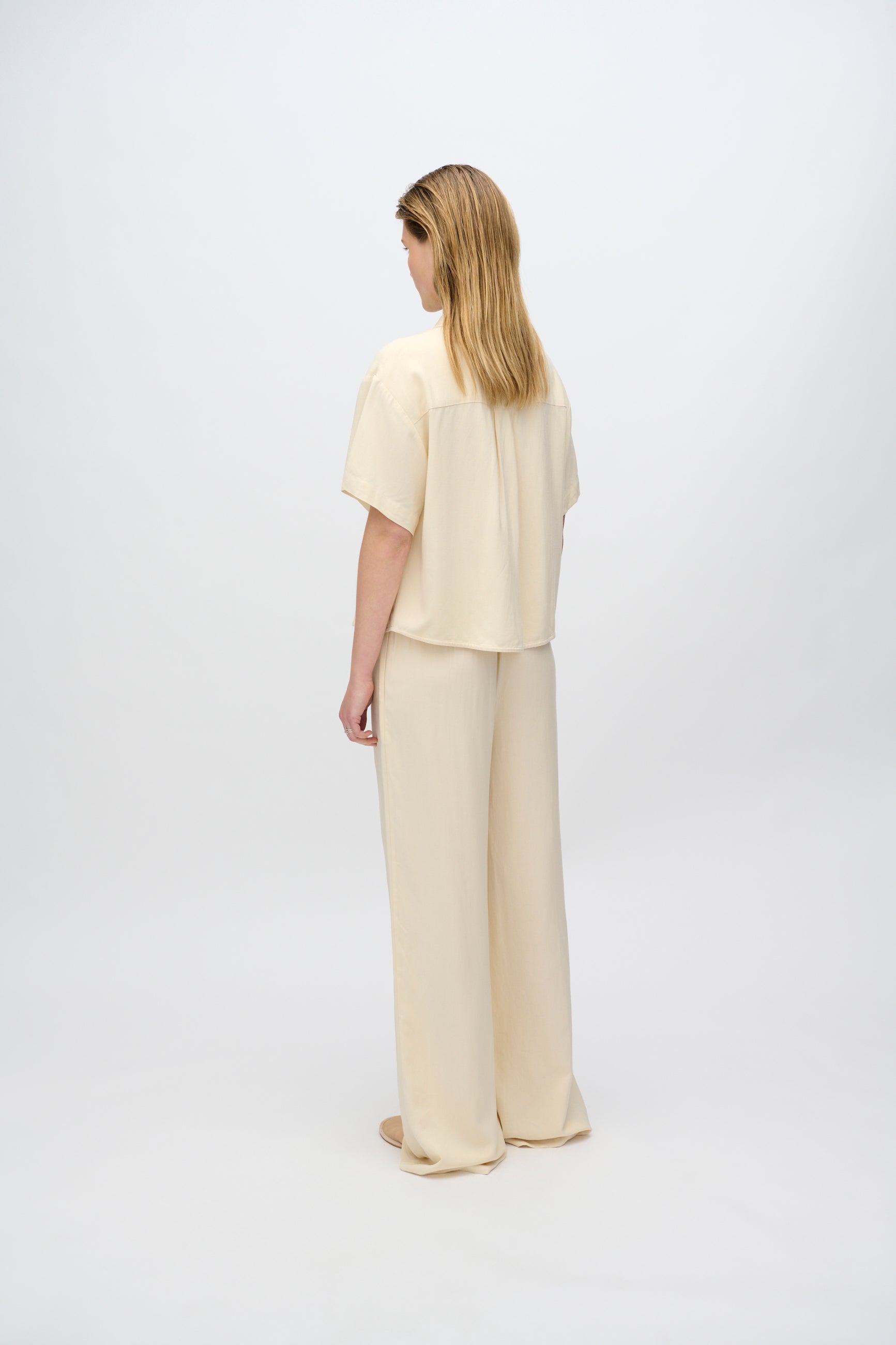 minimum female Sage kortærmet skjorte 3069 Short Sleeved Shirt 0908 Summer Sand
