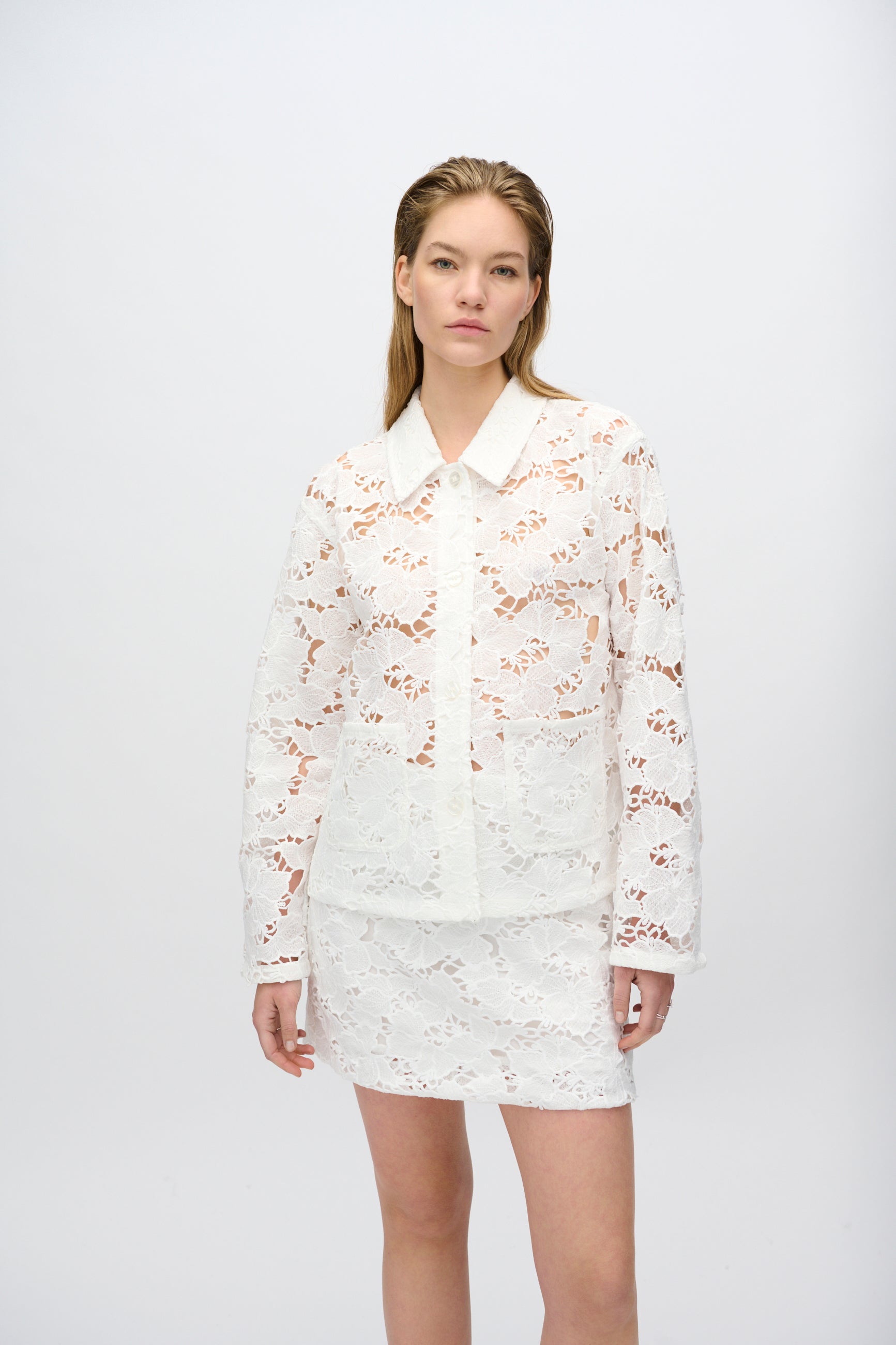 minimum female Selma langærmet skjorte i blonde 4256 Long Sleeved Shirt 0608 Coco Milk