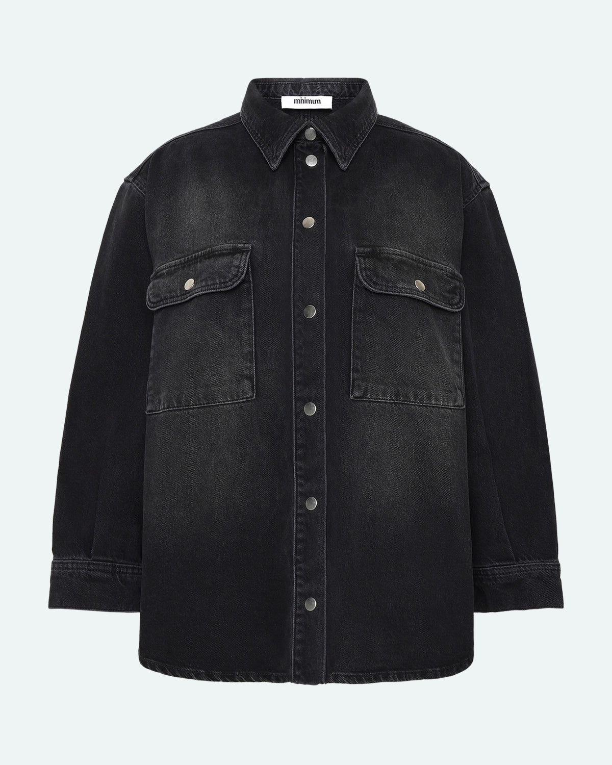 minimum female Siggas 3813 Long Sleeved Shirt 999 Black