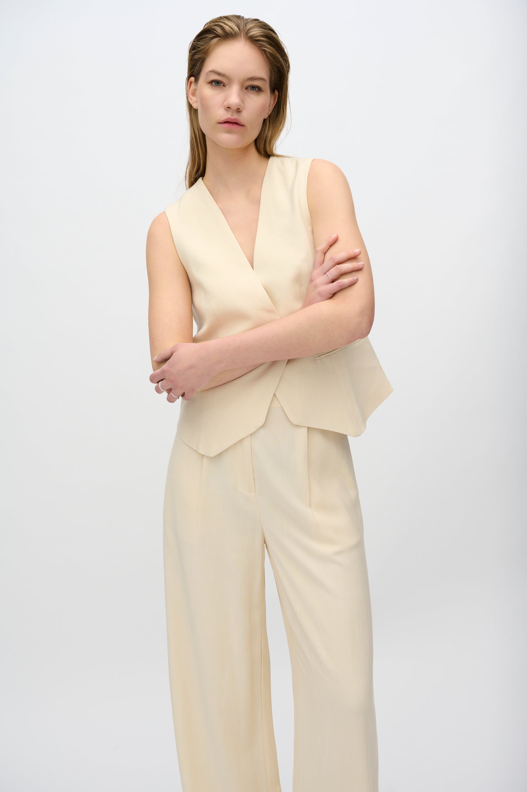 minimum female Smilla stylede bukser 3069 Dressed Pants 0908 Summer Sand