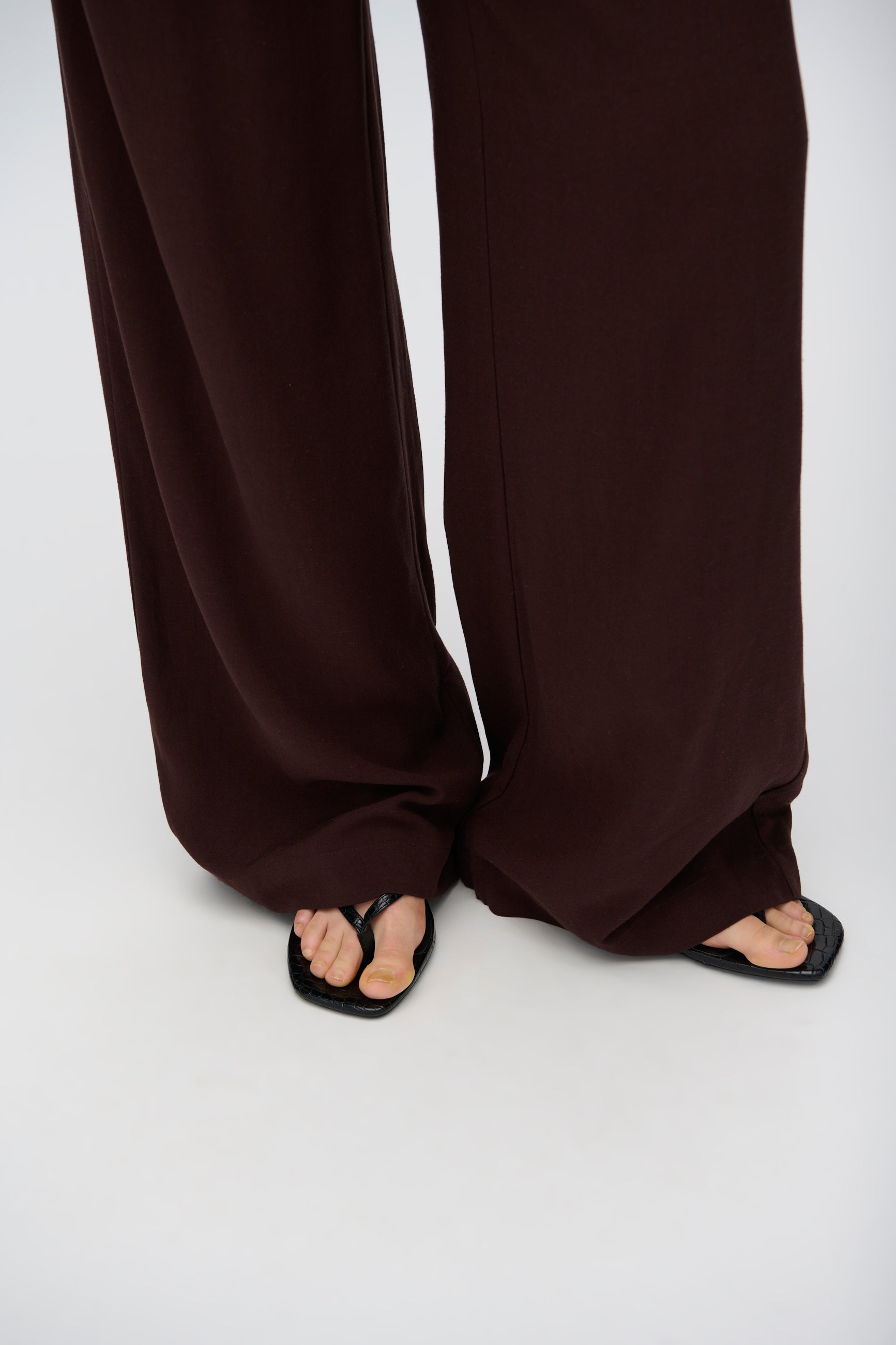 minimum female Smilla stylede bukser 3069 Dressed Pants 1910 French Roast