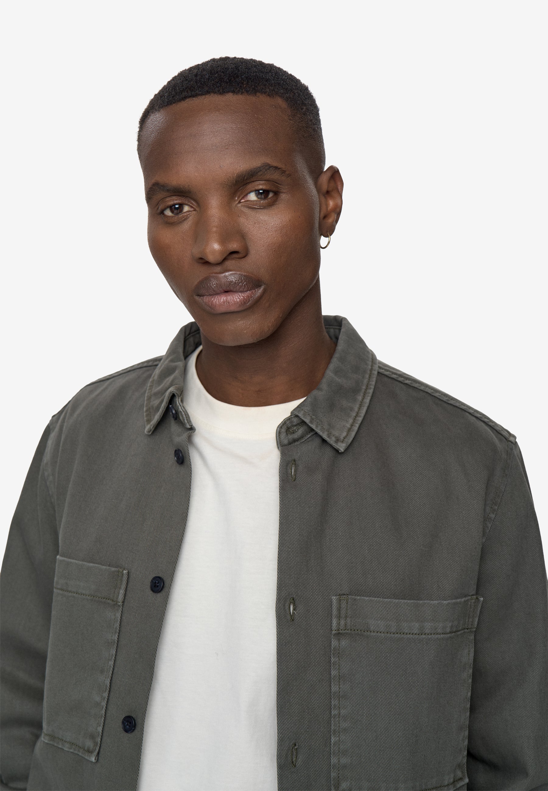 minimum male Titan Overshirt 4569 Overshirt 0510 Castor Gray