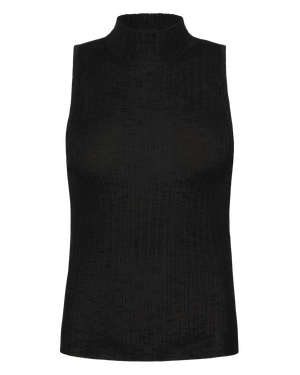 minimum female Zita strikket top 4152 Top 999 Black