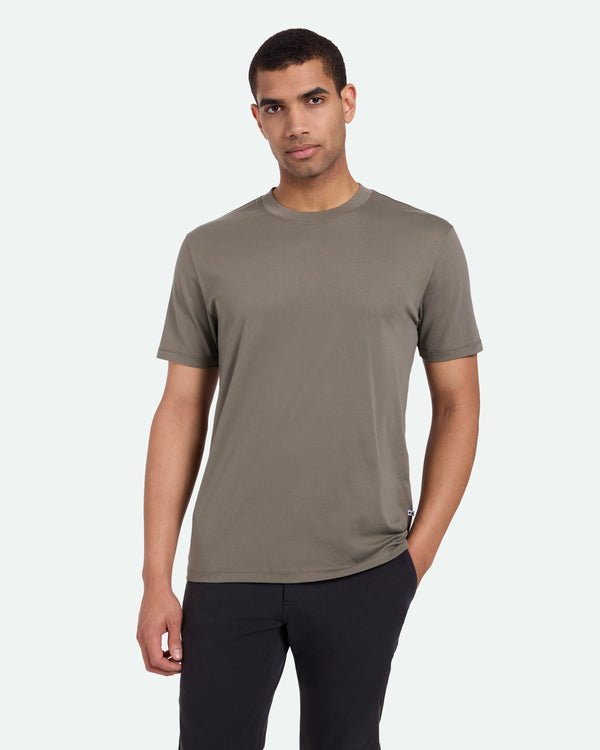 minimum male Aarhus kortærmet t-shirt G029 GOTS Short Sleeved T-shirt 0515 Dusty Olive