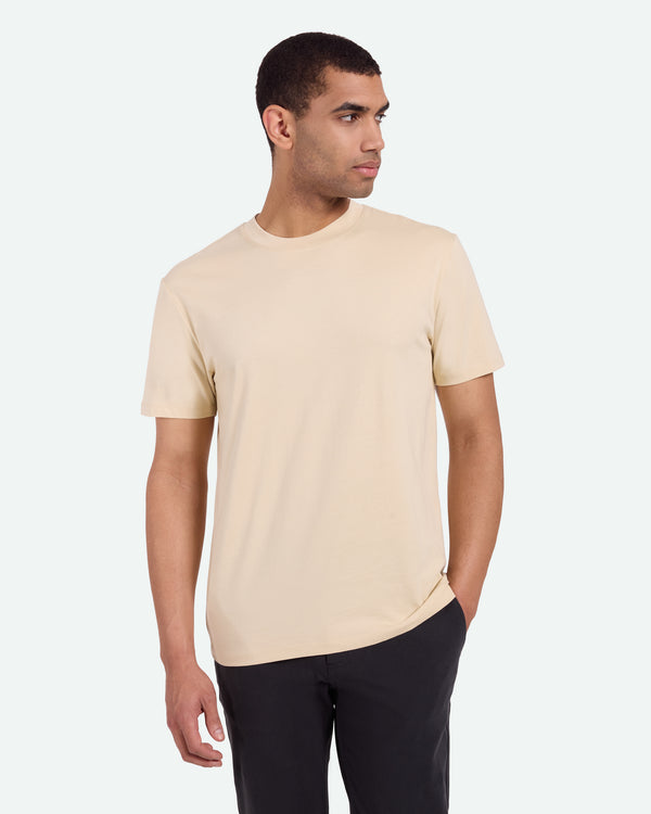 minimum male Aarhus G029 Short Sleeved T-shirt 1105 Brown Rice