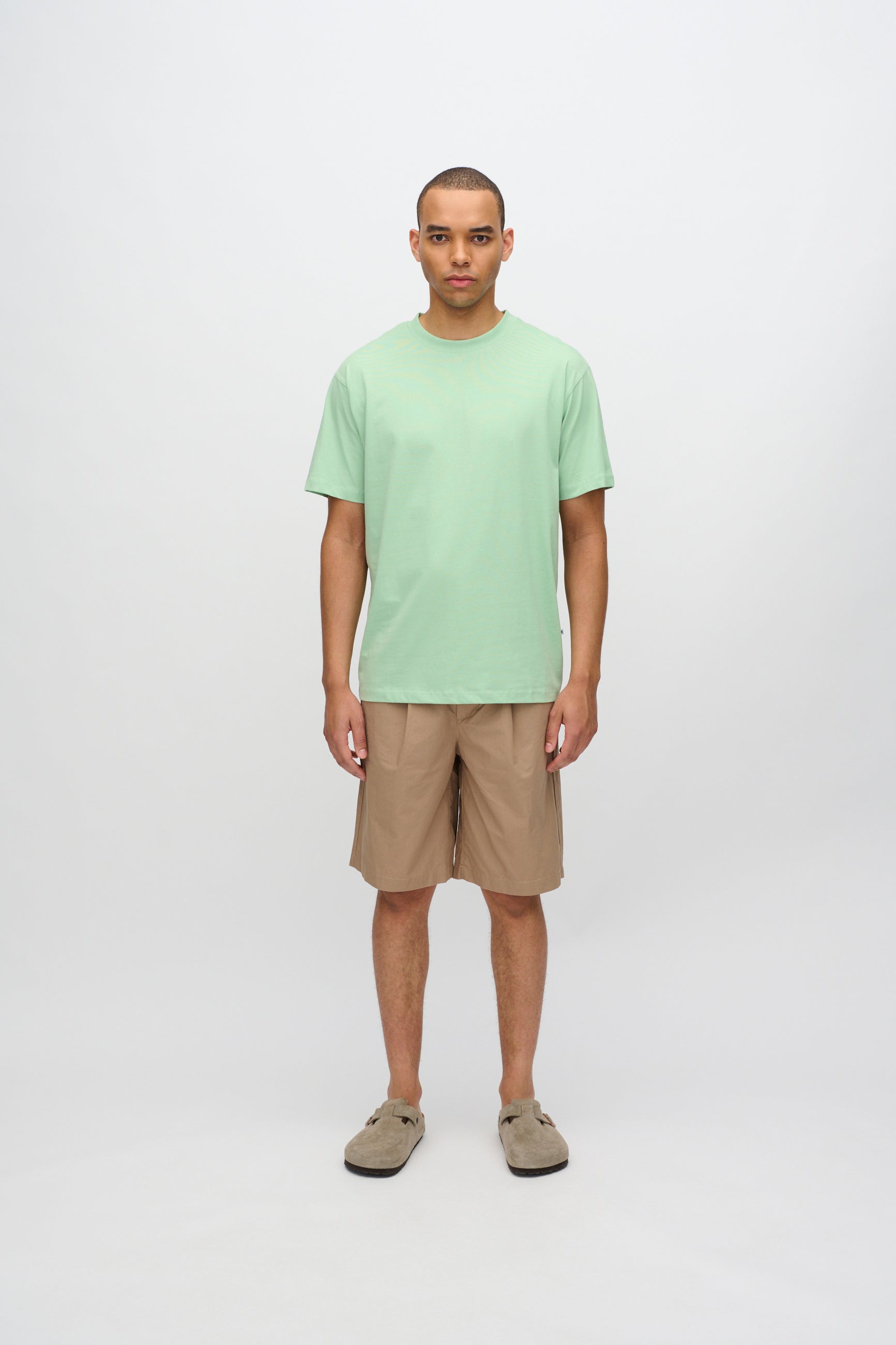 minimum male Aarhus kortærmet t-shirt G029 GOTS Short Sleeved T-shirt 0123 Arcadian Green