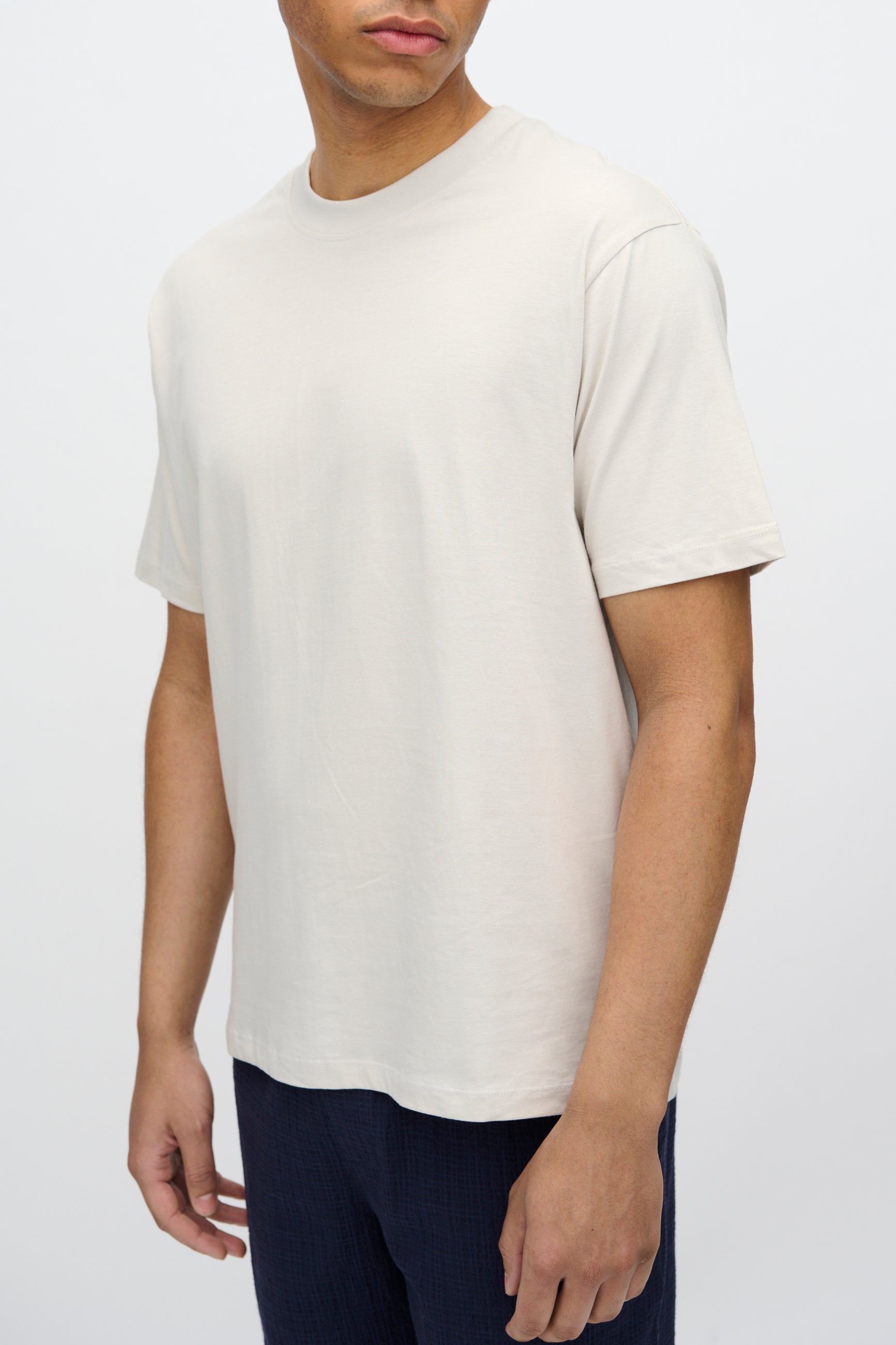 minimum male Aarhus kortærmet t-shirt G029 GOTS Short Sleeved T-shirt 4203 Vapor Blue