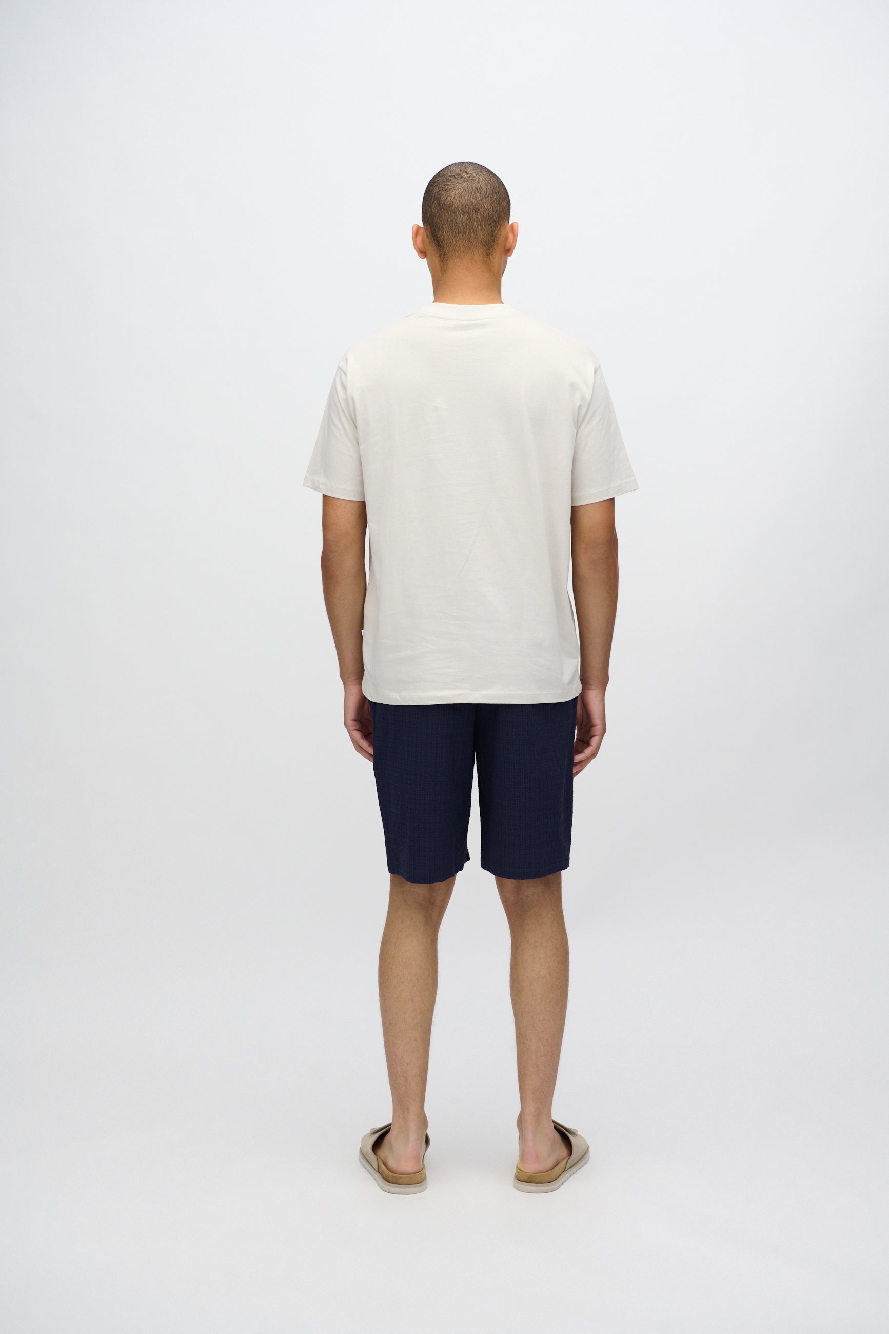 minimum male Aarhus kortærmet t-shirt G029 GOTS Short Sleeved T-shirt 4203 Vapor Blue