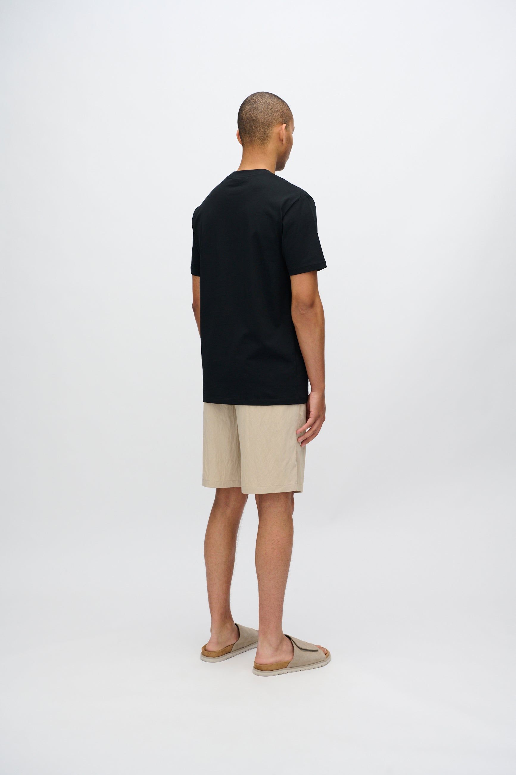 minimum male Aarhus kortærmet t-shirt G029 GOTS Short Sleeved T-shirt 999 Black