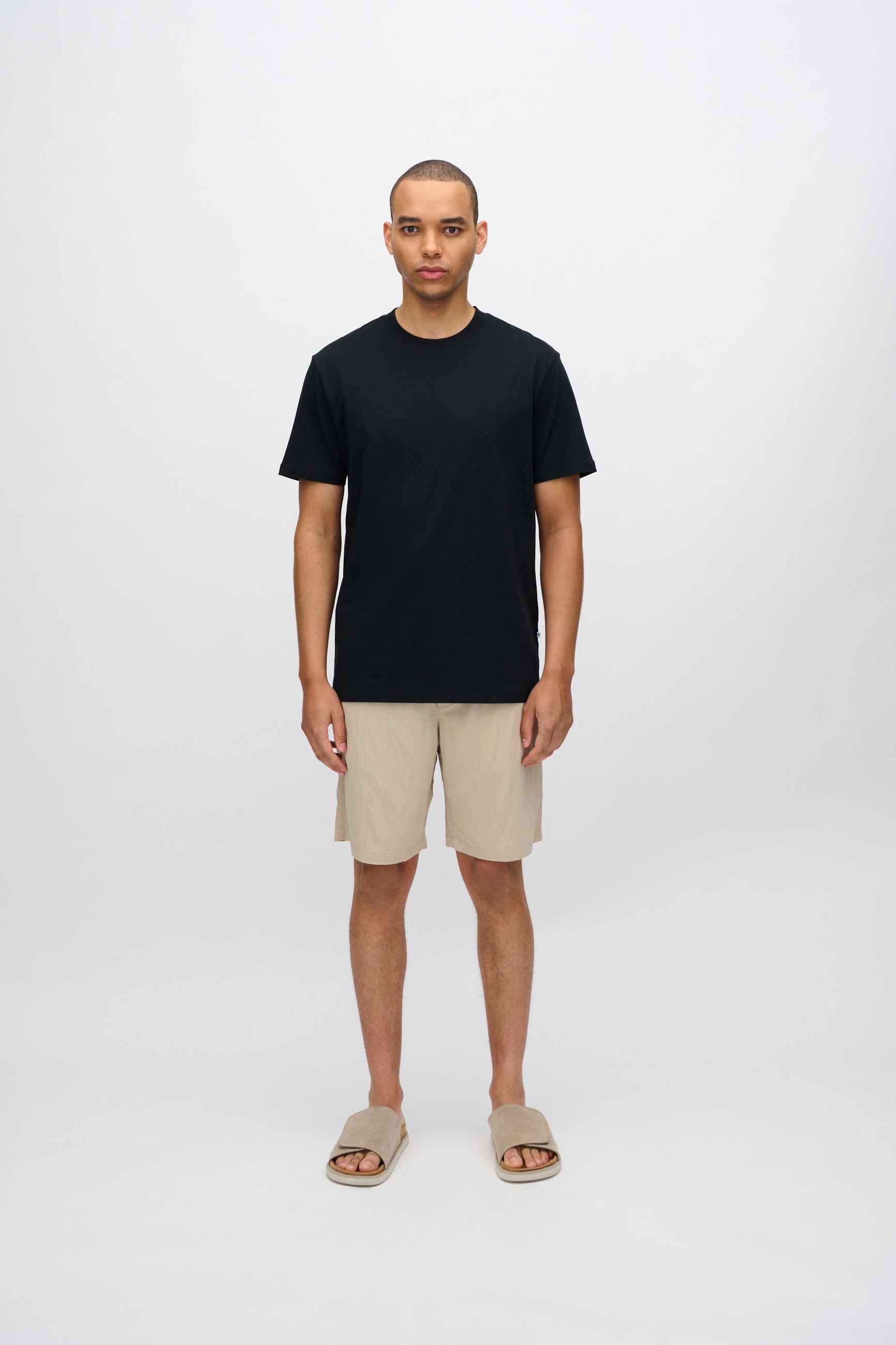 minimum male Aarhus kortærmet t-shirt G029 GOTS Short Sleeved T-shirt 999 Black