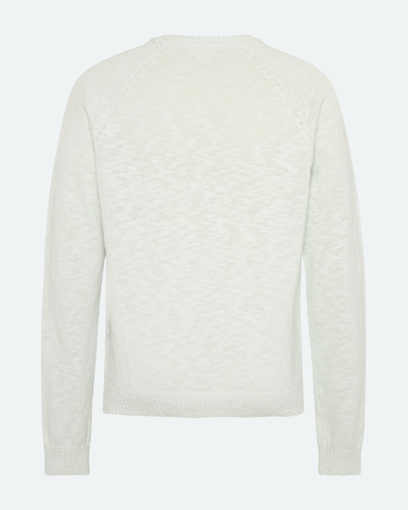 minimum male Alfredo reg striktrøje 4178 Jumper 4706 Gray Mist