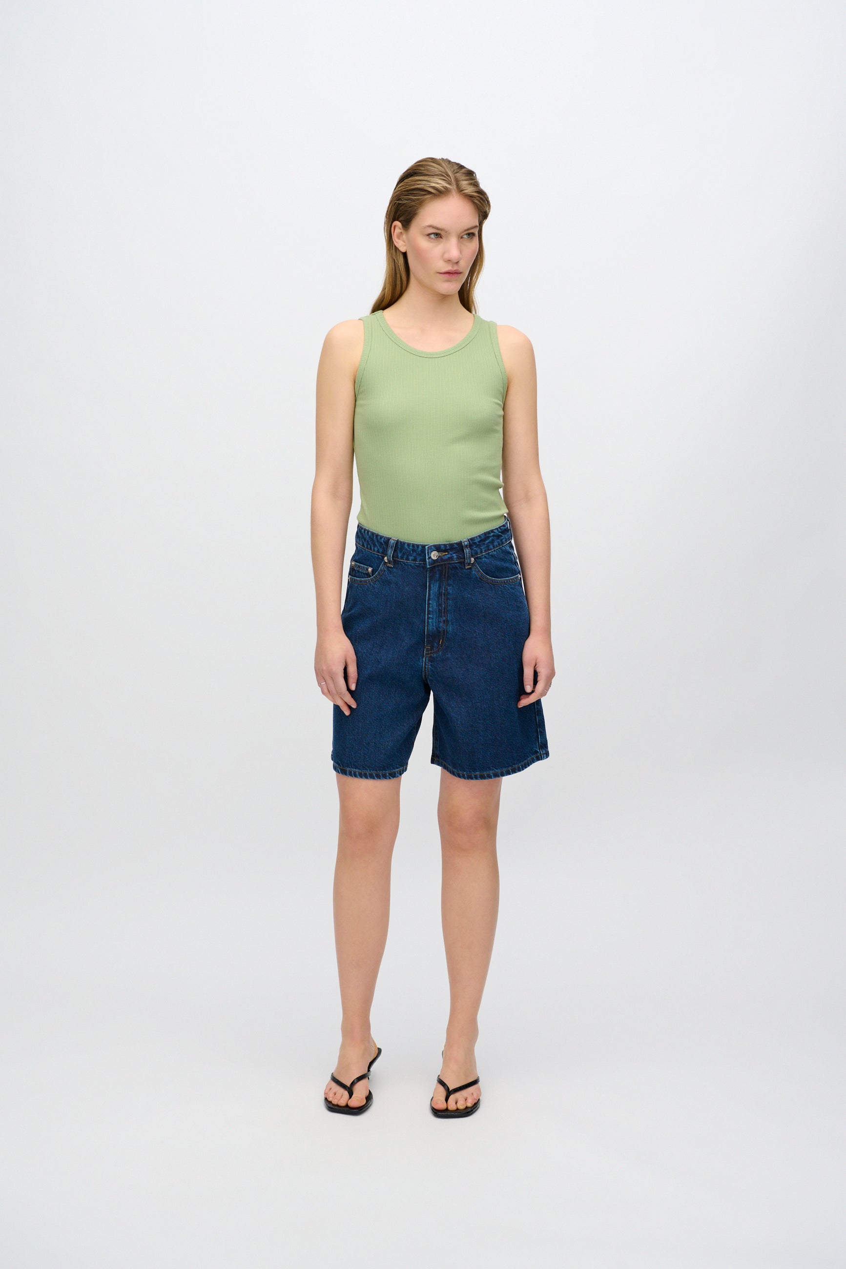minimum female Alva denimshorts 4181 Shorts 1002 Medium Blue