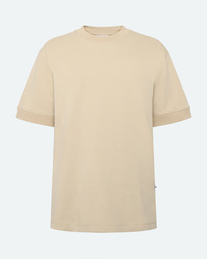 minimum male Angelo kortærmet t-shirt 3838 Short Sleeved T-shirt 1105 Brown Rice