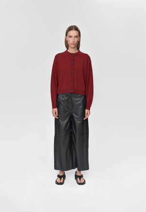 minimum female Assiana cardigan 3801 Jumper 1534 Merlot