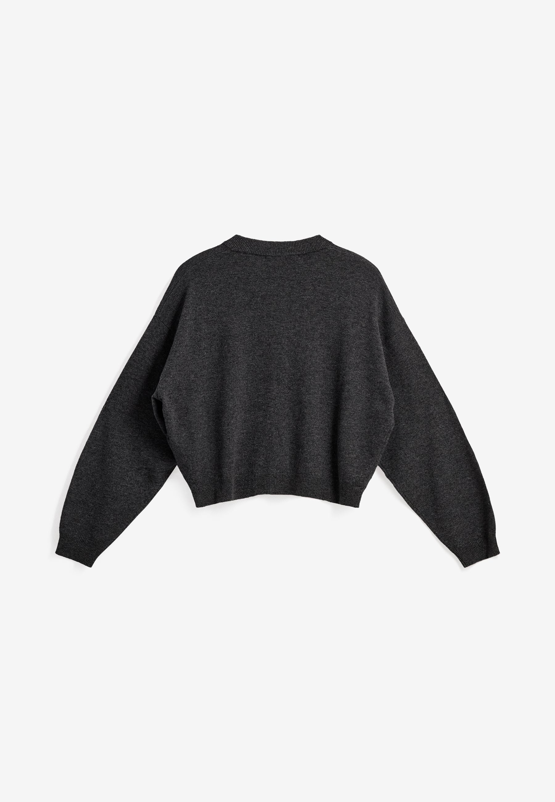 minimum female Assiana cardigan 3801 Jumper 960M Grey Melange