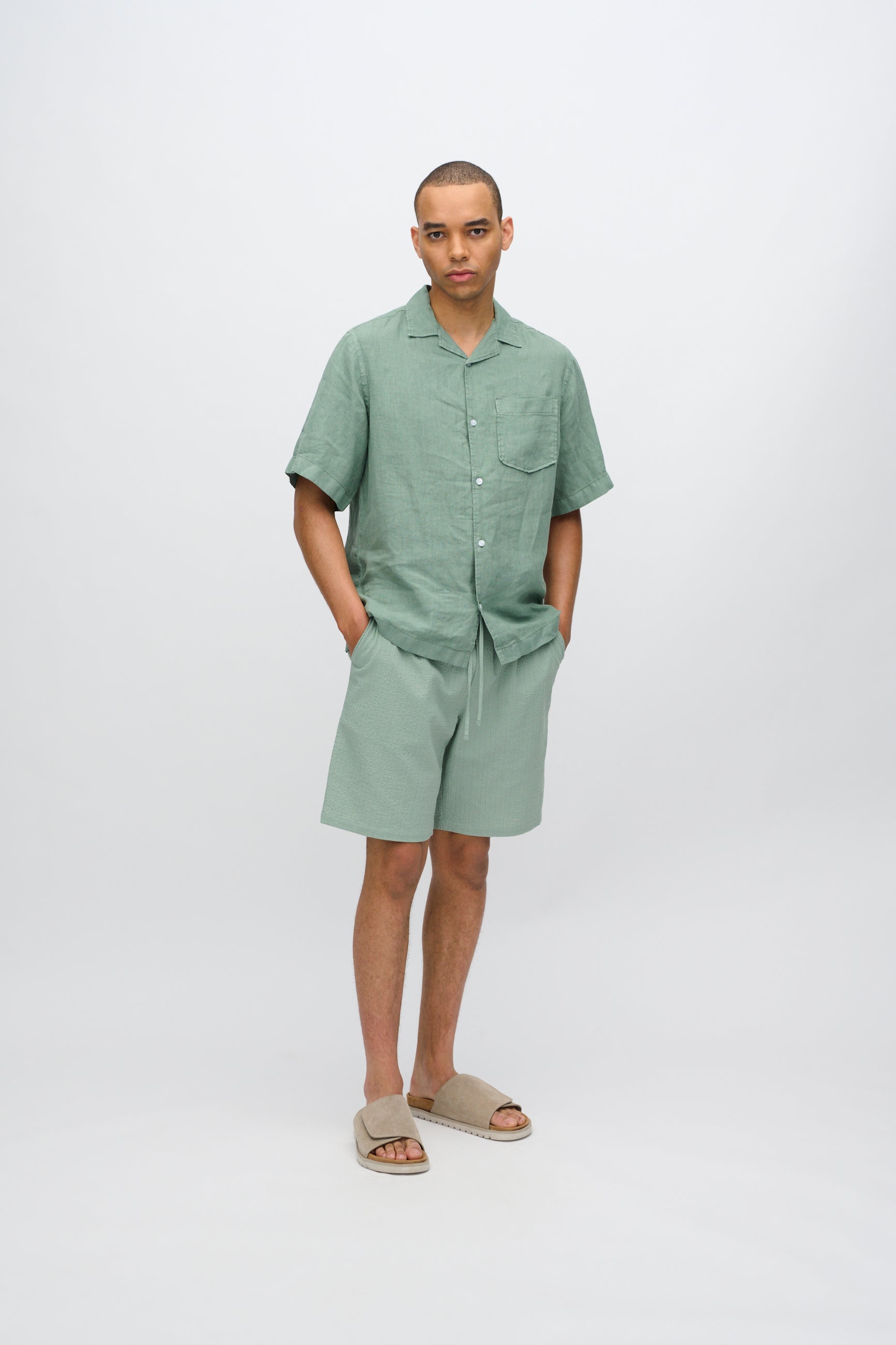minimum male Atlas shorts 4216 Shorts 5808 Iceberg Green