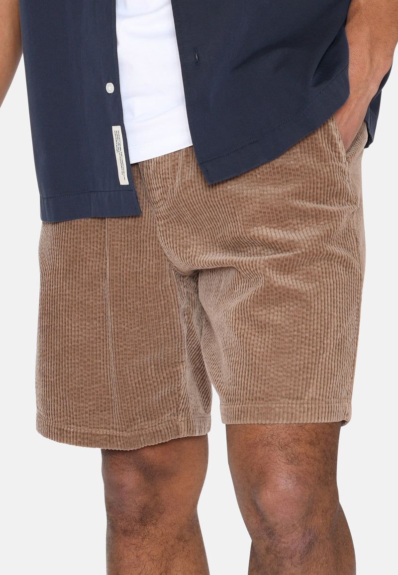 minimum male Atlas shorts i fløjl 4117 Shorts 1815 Shitake