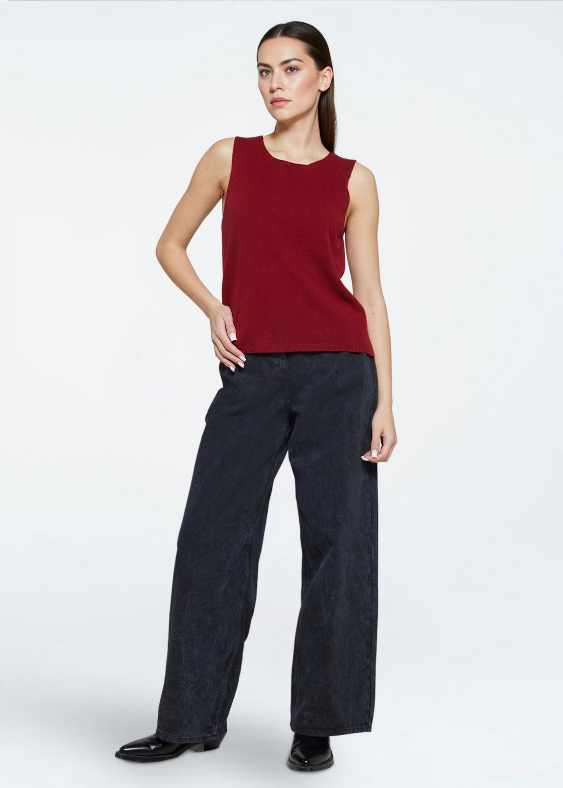 minimum female Auburns 3801 Vest Gilet 1534 Merlot