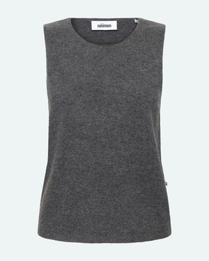 minimum female Auburns 3801 Vest Gilet 960M Grey Melange