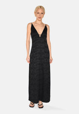 minimum female Bella maxi-kjole 4163 Maxi Dress 999 Black