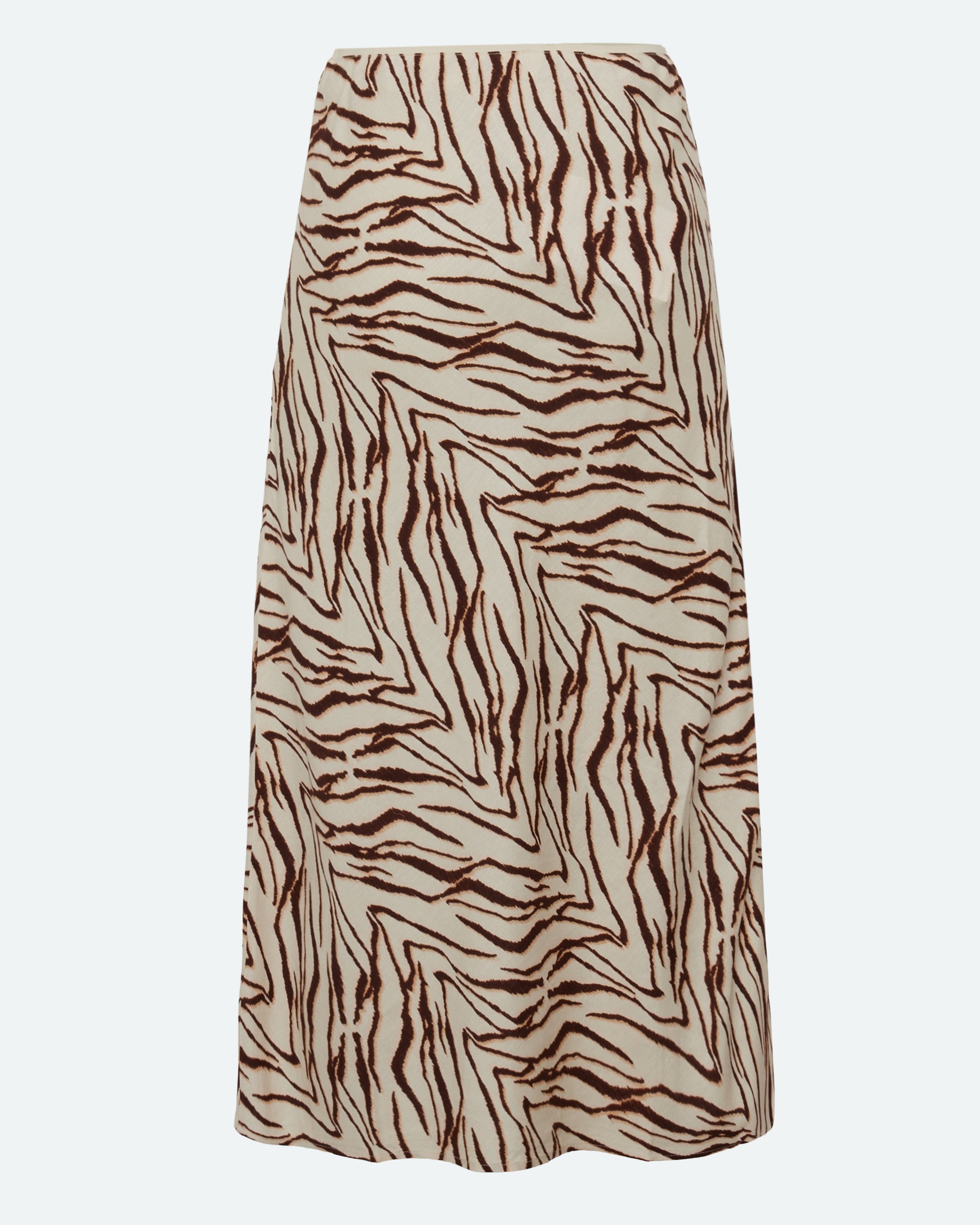 minimum female Beryls midi nederdel i hørblanding 4263 Midi Skirt 1235 Sandstorm