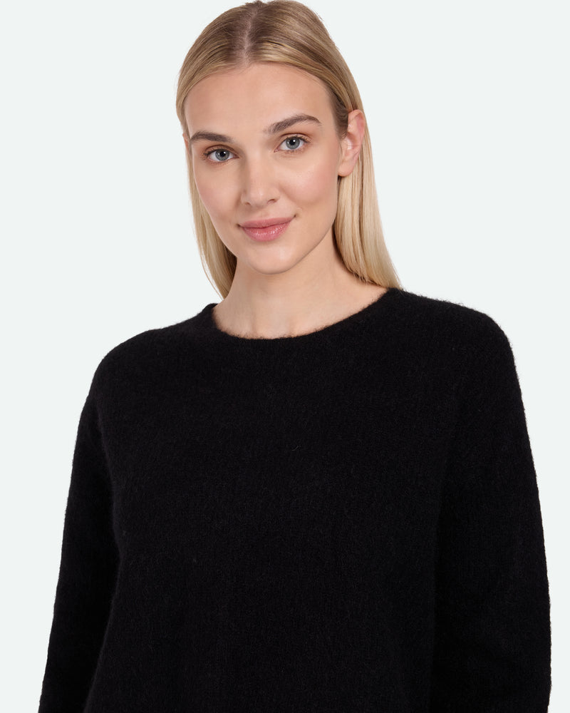 minimum female Calaha striktrøje 9965 Jumper 999 Black