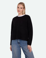 minimum female Calaha striktrøje 9965 Jumper 999 Black