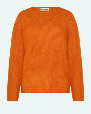minimum female Calaha striktrøje 9965 Jumper 1140 Marmelade