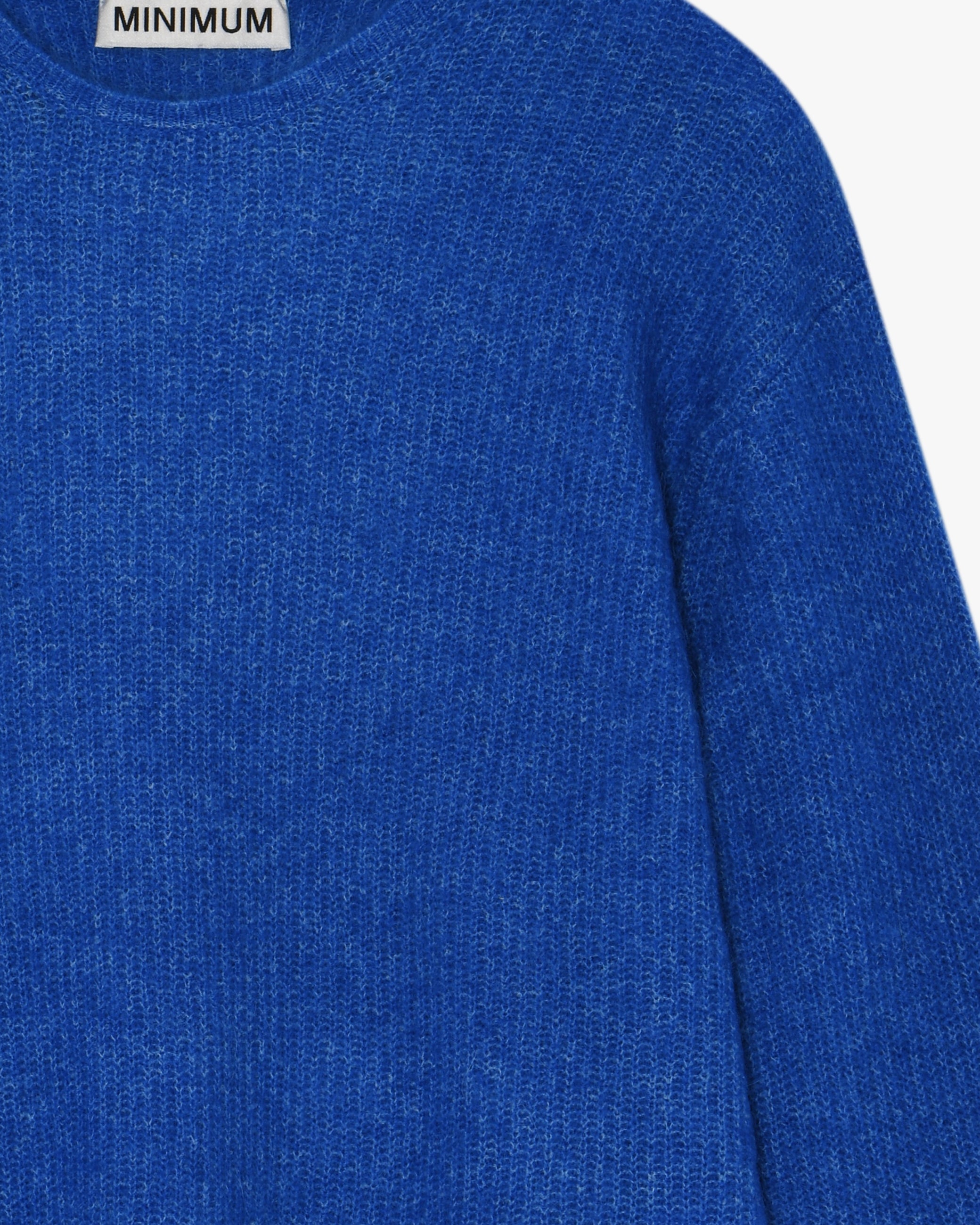 minimum female Calaha striktrøje 9965 Jumper 4148 Victoria Blue