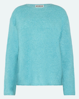 minimum female Calaha striktrøje 9965 Jumper 4717 Aqua