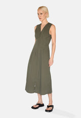 minimum female Casey maxi-kjole 4151 Maxi Dress 0506 Black Ink