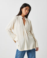 minimum female  Cilles 9911 Long Sleeved Blouse 0905 Birch