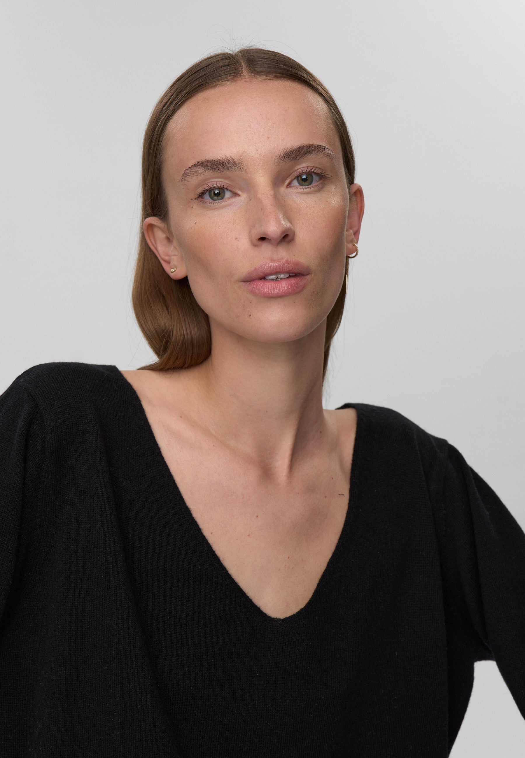 minimum female Codas 3801 Striktrøje Jumper 999 Black