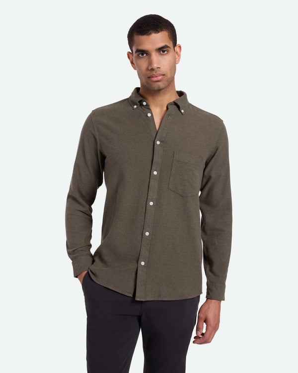 minimum male Colt 3760 Long Sleeved Shirt 715 Rosin