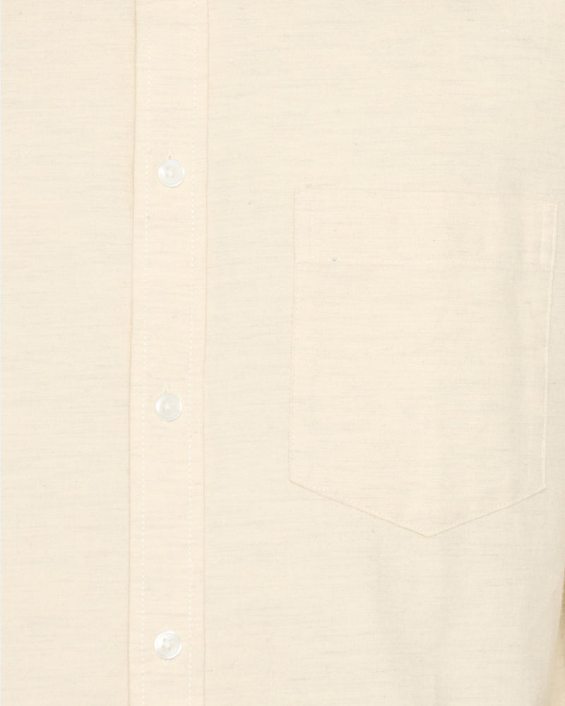 minimum male Colt langærmet reg skjorte 0063 Long Sleeved Shirt 0608 Coco Milk