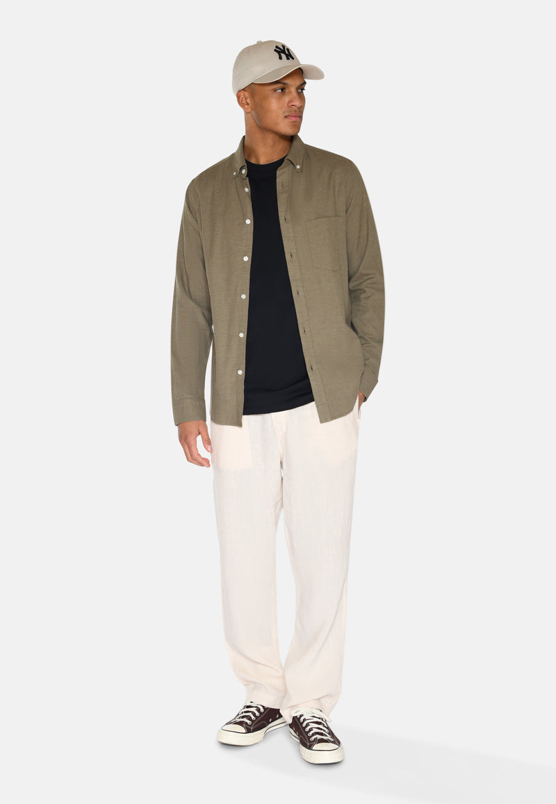 minimum male Colt langærmet reg skjorte 0063 Long Sleeved Shirt 1706 Mermaid
