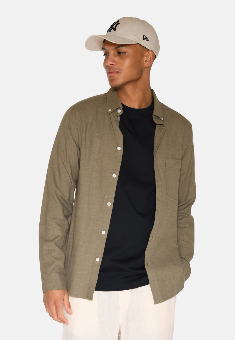 minimum male Colt langærmet reg skjorte 0063 Long Sleeved Shirt 1706 Mermaid