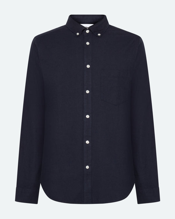 minimum male Colt langærmet reg skjorte 0063 Long Sleeved Shirt 3922 Sky Captain