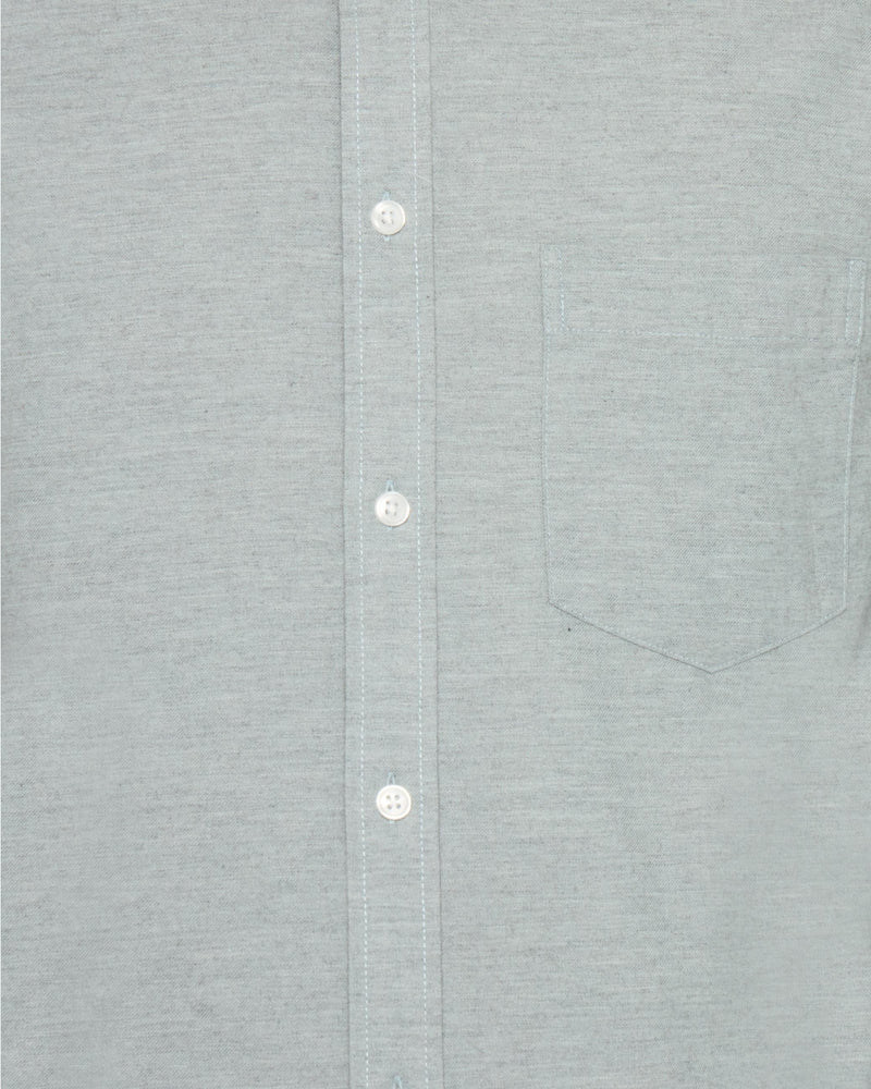 minimum male Colt langærmet reg skjorte 0063 Long Sleeved Shirt 4706 Gray Mist