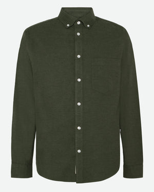 minimum male Colt langærmet reg skjorte 0063 Long Sleeved Shirt 715 Rosin