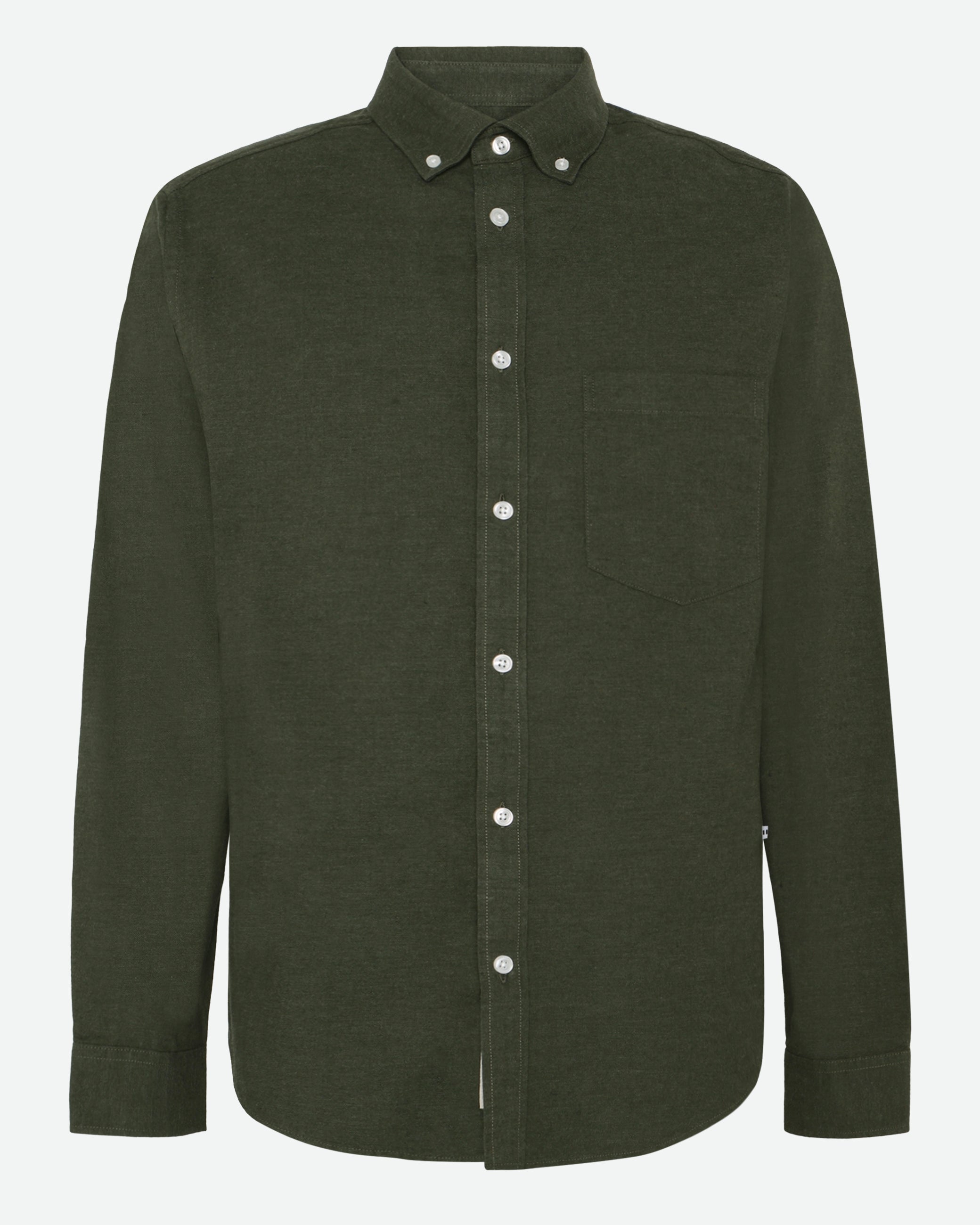 minimum male Colt langærmet reg skjorte 0063 Long Sleeved Shirt 715 Rosin