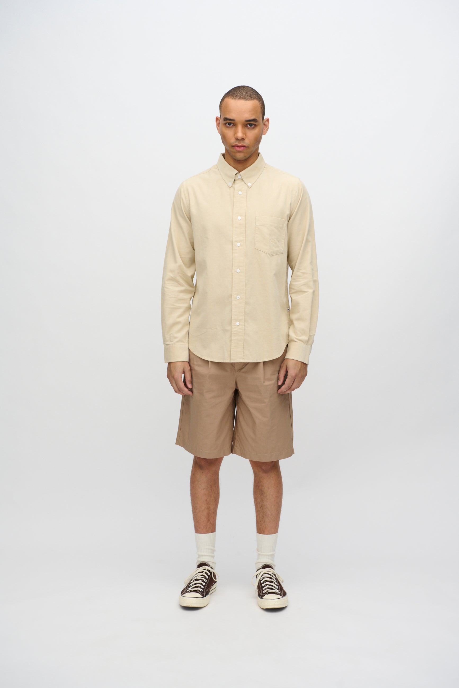 minimum male Colt langærmet skjorte 3758 Long Sleeved Shirt 5304 Rainy Day