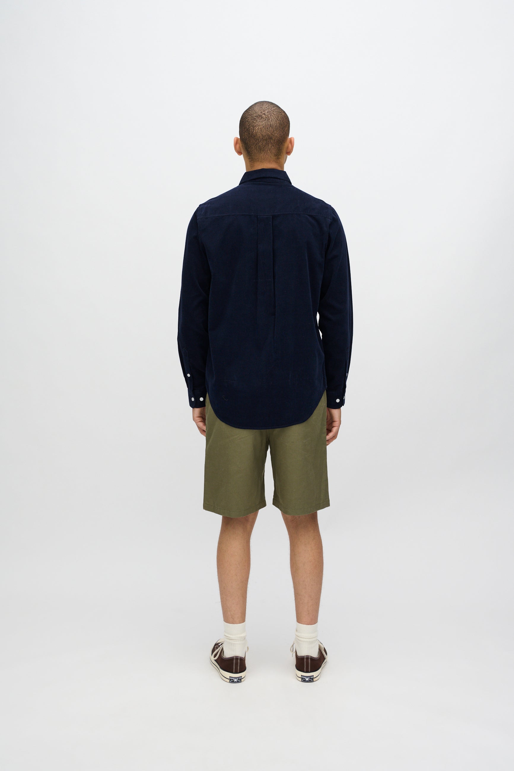 minimum male Colt langærmet skjorte 3758 Long Sleeved Shirt 687 Navy Blazer