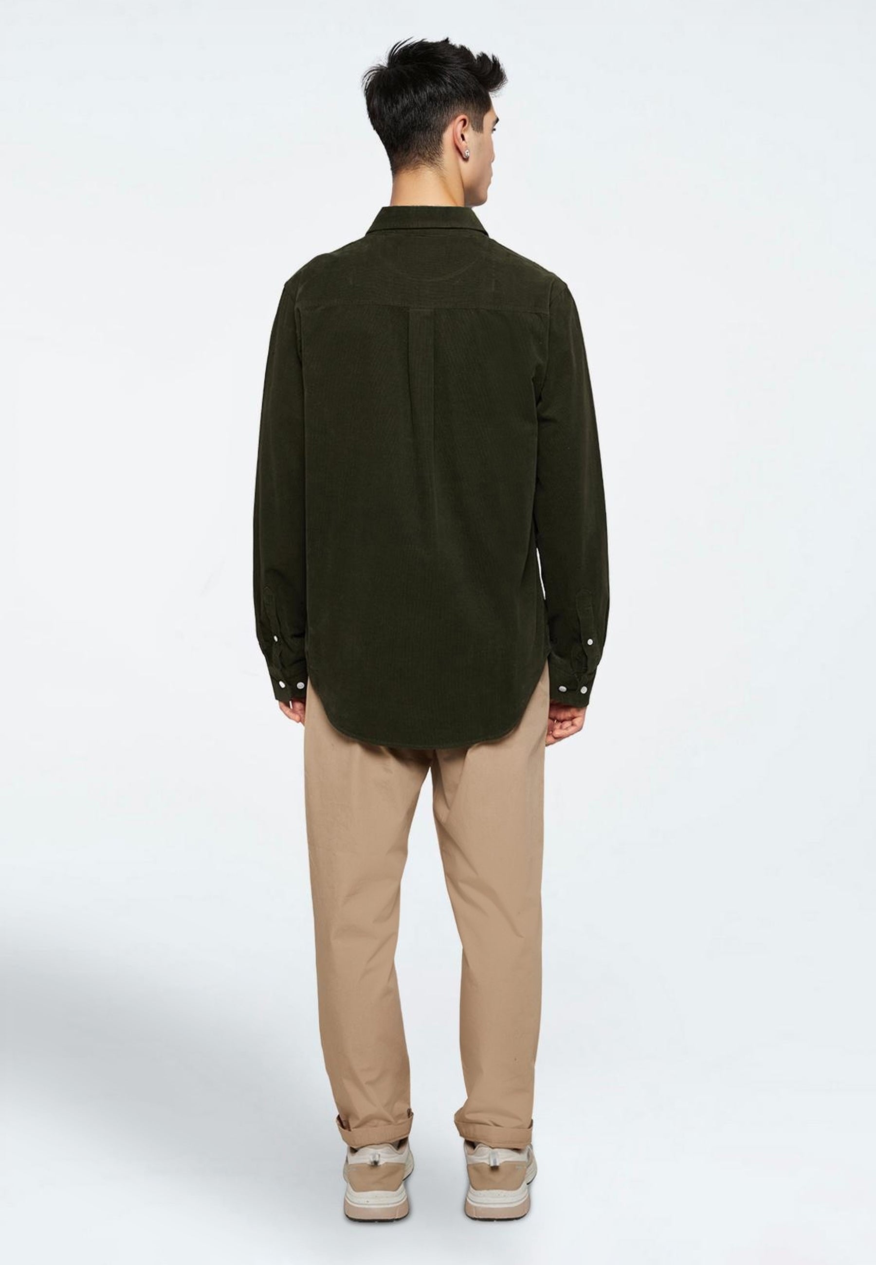 minimum male Colt langærmet skjorte 3758 Long Sleeved Shirt 715 Rosin