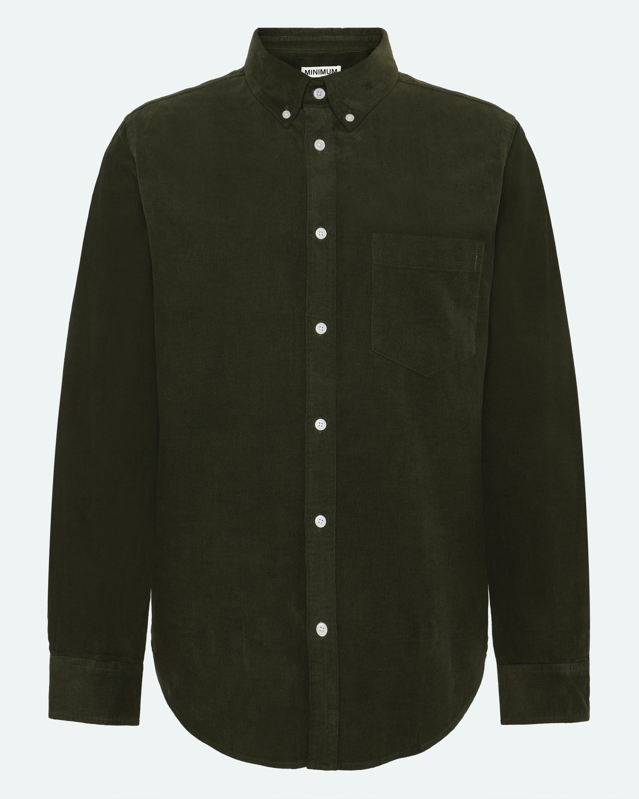 minimum male Colt langærmet skjorte 3758 Long Sleeved Shirt 715 Rosin
