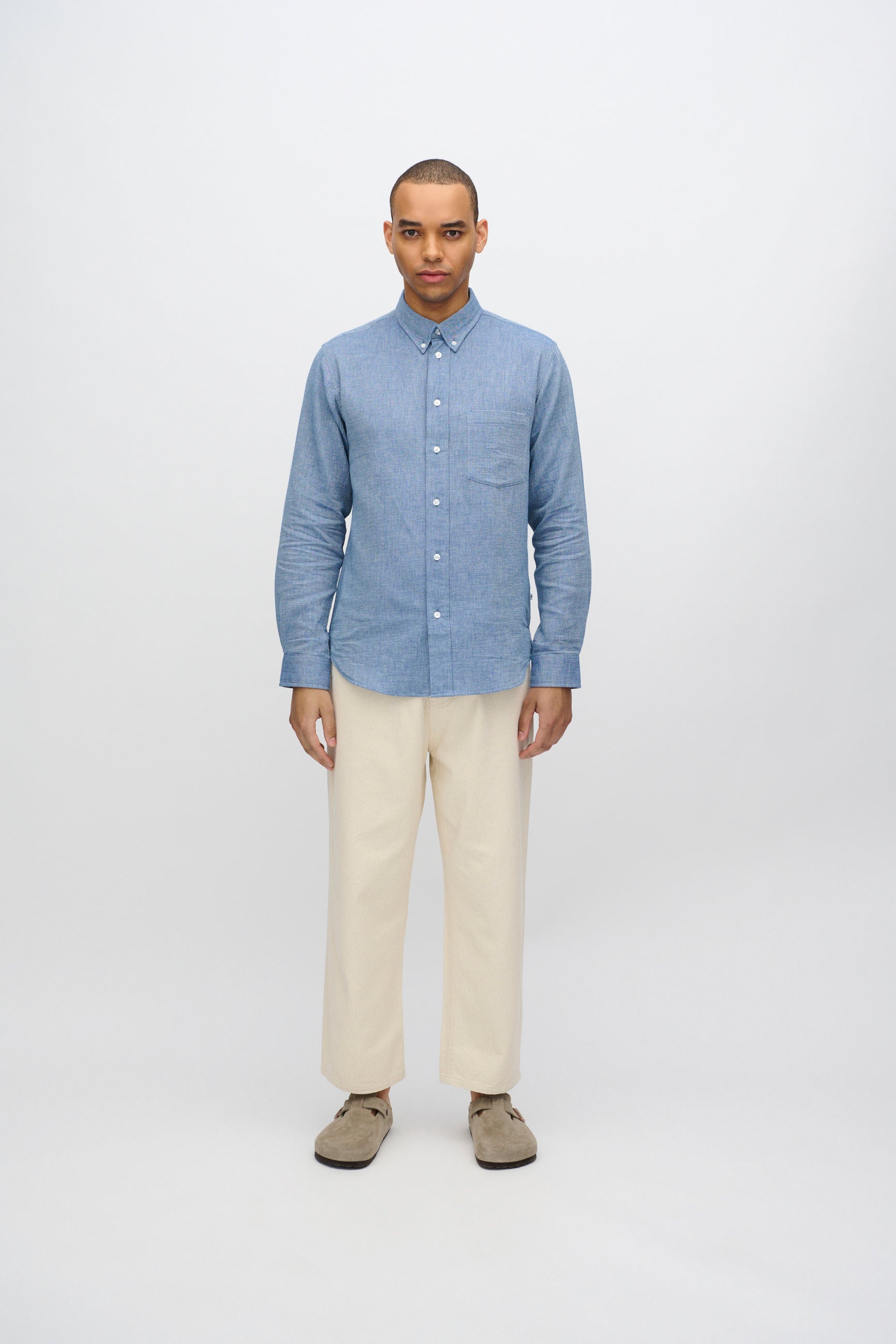 minimum male Colt langærmet skjorte 4227 Long Sleeved Shirt 4105 Angel Falls