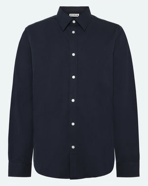 minimum male Curtis langærmet skjorte 4169 Long Sleeved Shirt 3922 Sky Captain