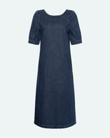 minimum female Dalila denimkjole 4181 Midi Dress 1002 Medium Blue